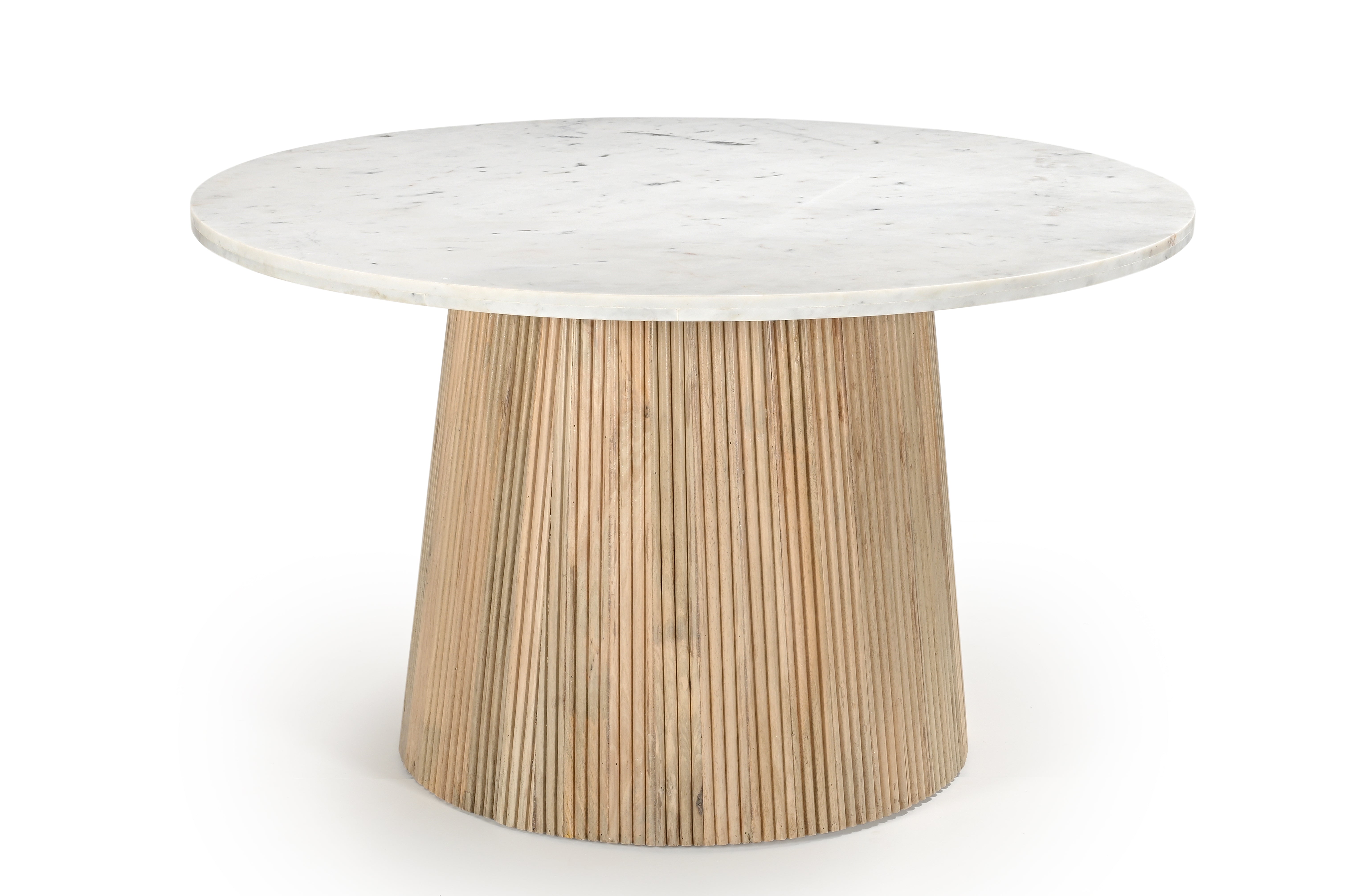 Litho Round Marble Dining Table - Indoor Furniture