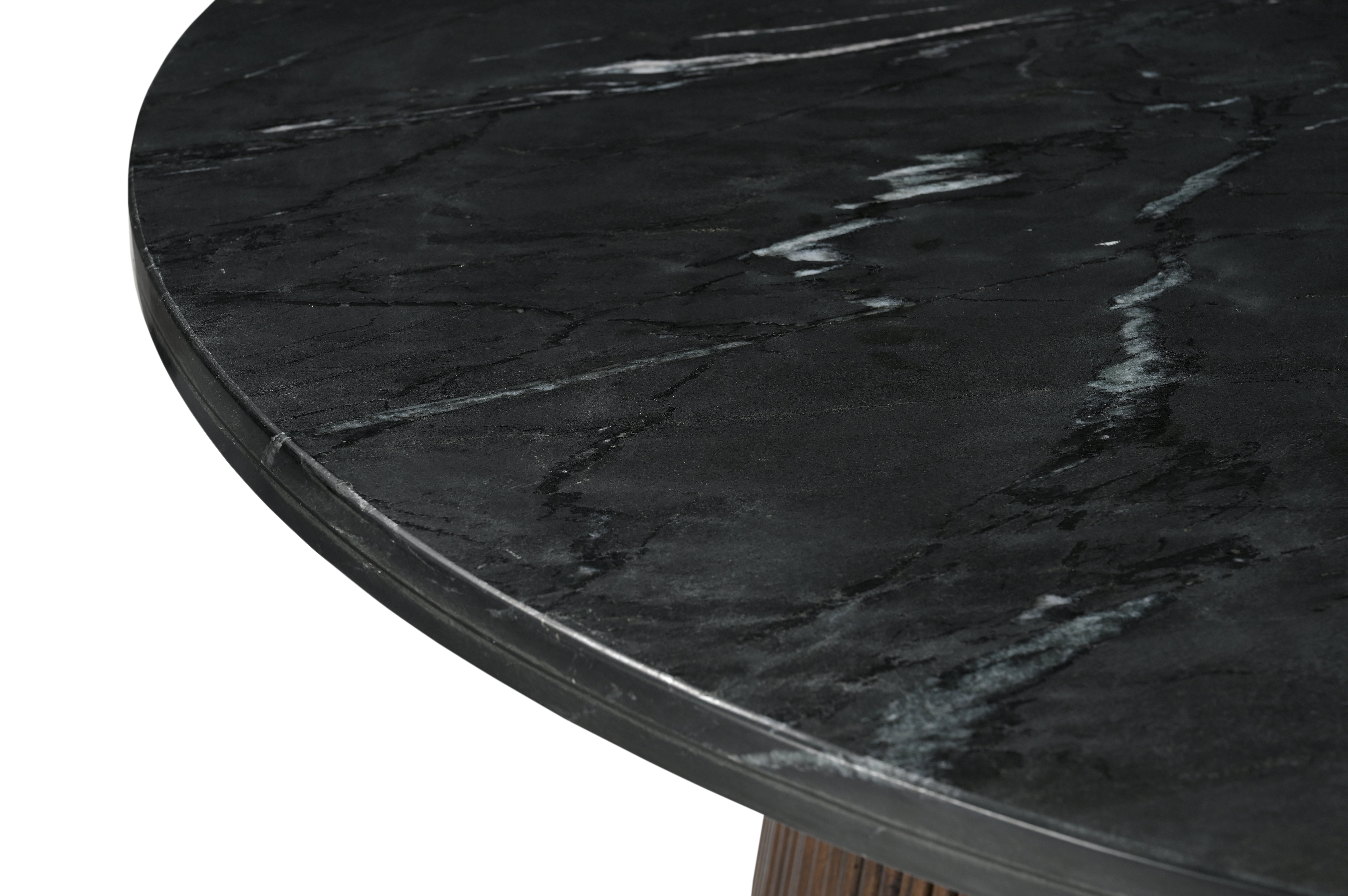 Litho Round Marble Dining Table - Indoor Furniture