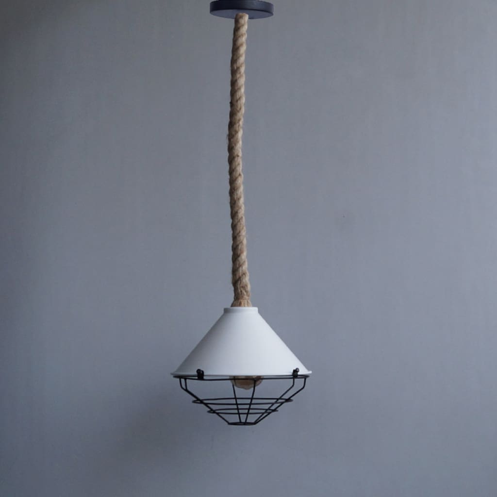 Loft Boho Studio Apartement Industrielle Lampe