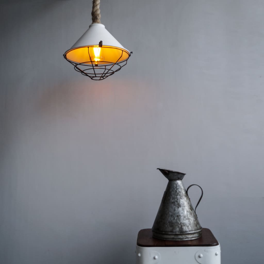 Loft Boho Studio Apartement Industrielle Lampe