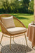 Loom Chair 34 - PE Rattan and Metal / CM: - L:- 72 x W:- 69 x H:- 85 - Indoor Furniture