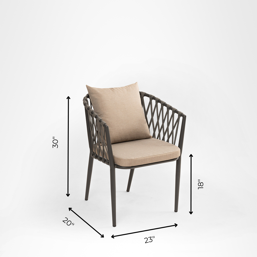Loom Lounge Chair 11 Set of 2 - Outdoor Furniture