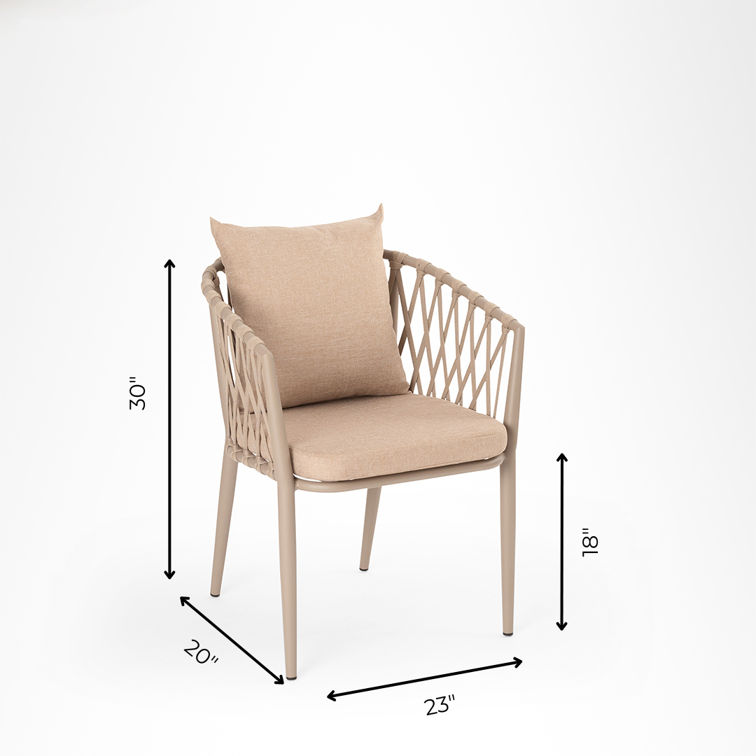 Loom Lounge Chair 11 Set of 2 - Outdoor Furniture