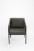 Loom Lounge Chair 9 - W: 17.5’’ D: 26’’ H: 32’’ SH: 20’’ / Mild Steel and Polypropylene Rope Weaving / Black & Grey