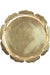 Lotus Accent Table - Gold / Brass and wood - Indoor Furniture