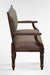 Louis Bench - W: 70’’ D: 24’’ H: 33’’ SH: 18’’ / Walnut / Acacia Wood and Upholstered Fabric - Indoor Furniture