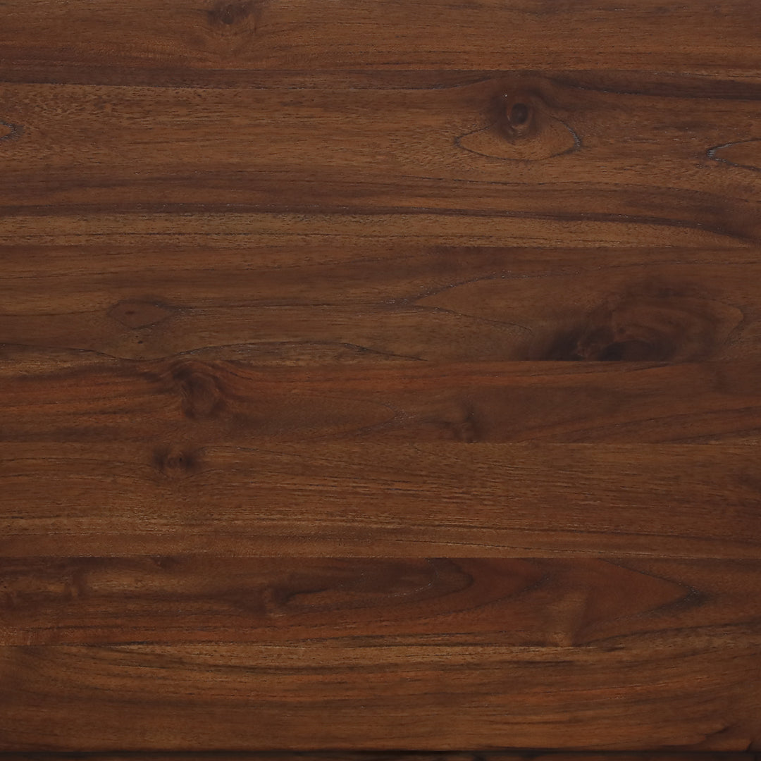 Louis Coffee Table No. 21 - L:36 x W:24 x H:20 In inches / Mango Wood / Walnut - Indoor Furniture
