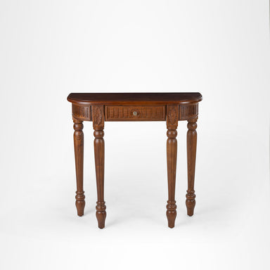 Louis Console - L:36’’ x D:12’’ x H: 35’’ / Walnut / Mango Wood - Furniture