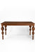 Louis Dining Table No. 7 Set - Table (L: 60’’ B: 36’’ H: 30’’) & Chairs (L: 20’’ B: 18’’ H: 42’’ SH: 17’’) / Walnut