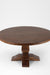 Louis Dining Table No. 9 - Walnut / Mango Wood / Dia: 55’’ H: 30’’ - Indoor Furniture