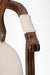 Louis Dining with Arms Set Of 2 - W: 20’’ D: 18’’ H: 42’’ SH: 17’’ / Mango Wood Natural Cane and Upholstered Fabric