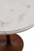 Louis Marble Dining Table - Marble & Teak wood / H: 31’’ × W: 30’’ - Dining Tables