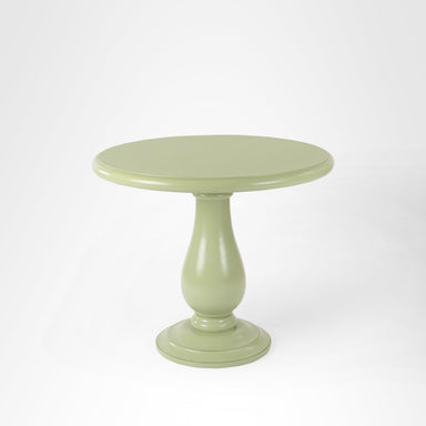 Louis Patio Table - Pastel Green / Mango Wood / Día: 36’’ H: 31’’ - Outdoor Tables