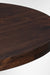 Louis Round Dining Table No. 11 - Walnut / Mango Wood / Dia: 40’’ H: 30’’ - Indoor Furniture