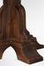 Louis Round Dining Table No. 11 - Walnut / Mango Wood / Dia: 40’’ H: 30’’ - Indoor Furniture