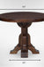 Louis Round Dining Table No. 11 - Walnut / Mango Wood / Dia: 40’’ H: 30’’ - Indoor Furniture
