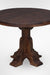Louis Round Dining Table No. 11 - Walnut / Mango Wood / Dia: 40’’ H: 30’’ - Indoor Furniture