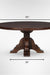 Louis Round Dining Table No. 13 - Walnut / Mango Wood / Dia: 66’’ H: 30’’ - Indoor Furniture