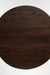 Louis Round Dining Table No. 13 - Walnut / Mango Wood / Dia: 66’’ H: 30’’ - Indoor Furniture