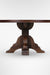 Louis Round Dining Table No. 13 - Walnut / Mango Wood / Dia: 66’’ H: 30’’ - Indoor Furniture