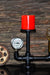 Lower Mount Gauge Pipe Industrial Lamp and Candle Holder