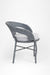 Luma Outdoor Chair Set of 2 - H: 30’’ W: 24’’ D: 24’’ SH: 20’’ / Gray / MS Frame and PVC Weaving - Outdoor Chairs