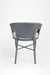Luma Outdoor Chair Set of 2 - H: 30’’ W: 24’’ D: 24’’ SH: 20’’ / Gray / MS Frame and PVC Weaving - Outdoor Chairs