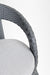 Luma Outdoor Chair Set of 2 - H: 30’’ W: 24’’ D: 24’’ SH: 20’’ / Gray / MS Frame and PVC Weaving - Outdoor Chairs