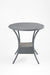 Luma Outdoor Set - Chair: W: 24’’ D: 24’’ H: 30’’ SH: 20’’ Table: 30’’ H: 30’’ / MS Frame and PVC Weaving - Outdoor
