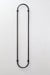 Luminaire Elysian LED Wall Lamp. - Black / Width - 2 Inches, Finish - Black Matte / MS - Lighting