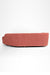 Luna Sofa - W: 98’’ D: 33’’ H: 28’’ SH: 16’’ / Pink / Wood and Upholstered Fabric