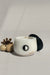 Lunar Scented Candle - Dia: 115mm, H: 85mm / Alabaster, Black Stone / Crescent - Decor