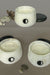 Lunar Scented Candle - Dia: 115mm, H: 85mm / Alabaster, Black Stone / Set of 3 - Decor