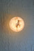 Lunar Wall Light - Dia:175 x Depth:160 mm / Matte Black / Alabaster Stone and Stainless Steel - Lighting