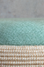 Lungta Ottoman - Green / Old tyre, teakwood, rope, fabric / L: 23’’ W: 23’’ H: 17.5’’ - Furniture