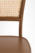 Lyon Chair Set Of 2 - W: 17’’ D: 17’’ SH: 17’’ TH: 35’’ / Brown / Mild Steel - Outdoor Furniture
