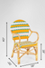 M Popsicle Cane Chair With Arms - Outdoor Furniture