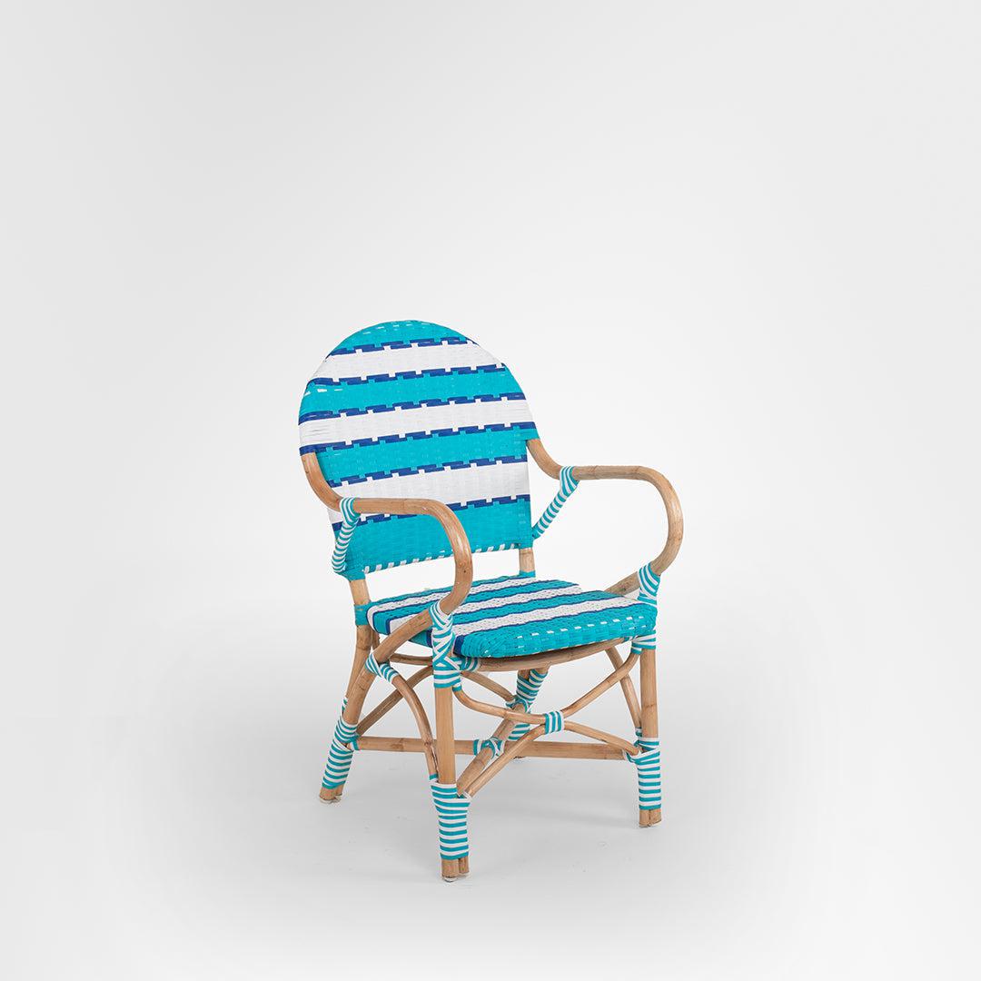 M Popsicle Cane Chair With Arms