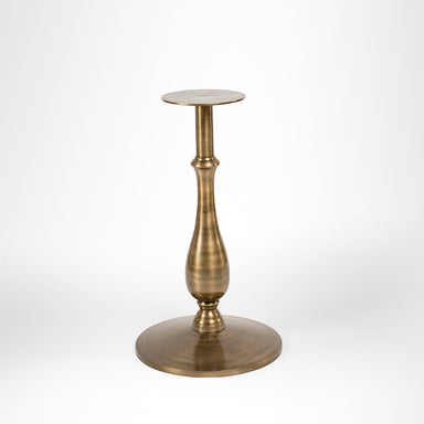 Magnolia Table Base - Dia: 30’’ H: 30’’ / Cast Aluminium / Antique Brass - Outdoor Furniture