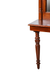 Majora Wall Mirror and Console - Teak / Teakwood / Mirror: L: 28’’ W: 5’’ H: 50’’; Table: L: 28’’ W: 15’’ H: 30’’