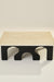 Mammoth Coffee Table - Ivory / Bone Inlay / 128L X 102W X 42H In Cms - Indoor Furniture