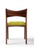 Manhattan Dining Chair - Harvest Sheesham Frame; Sarom Brittany 910 Ply & Foam Upholstery Seat / L:19’’ x B:20.5’’ x