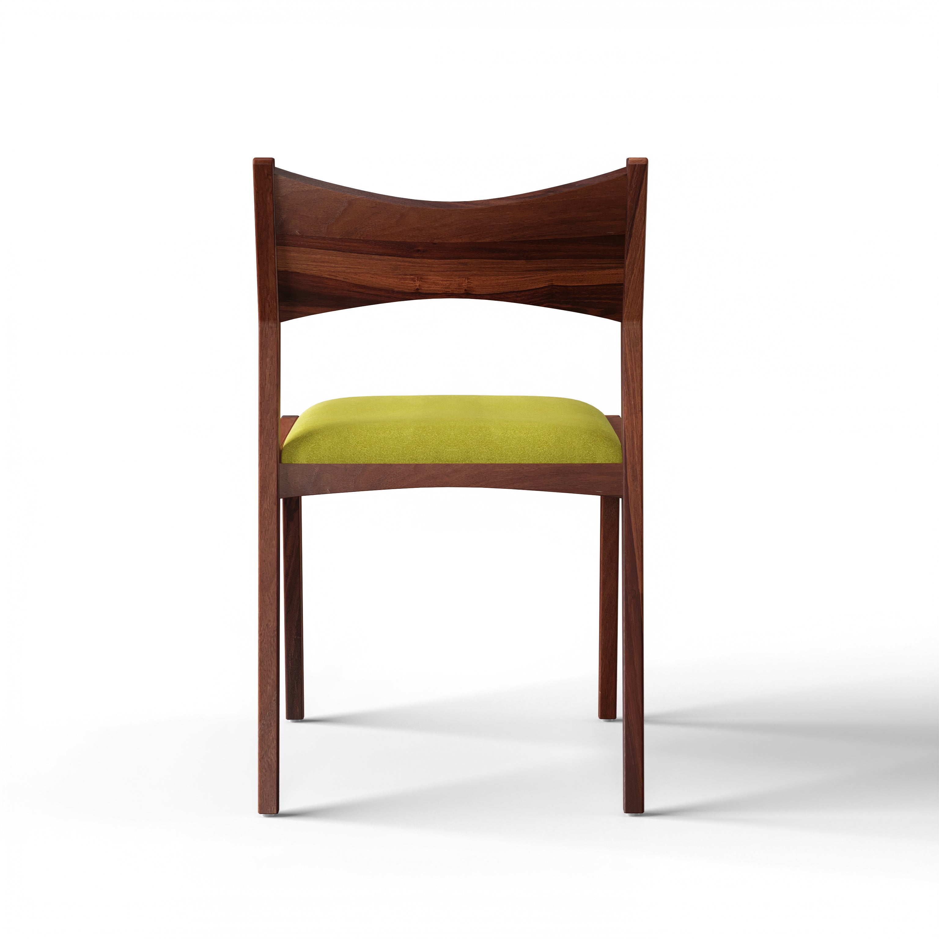 Manhattan Dining Chair - Harvest Sheesham Frame; Sarom Brittany 910 Ply & Foam Upholstery Seat / L:19’’ x B:20.5’’ x