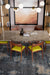 Manhattan Dining Chair - Harvest Sheesham Frame; Sarom Brittany 910 Ply & Foam Upholstery Seat / L:19’’ x B:20.5’’ x