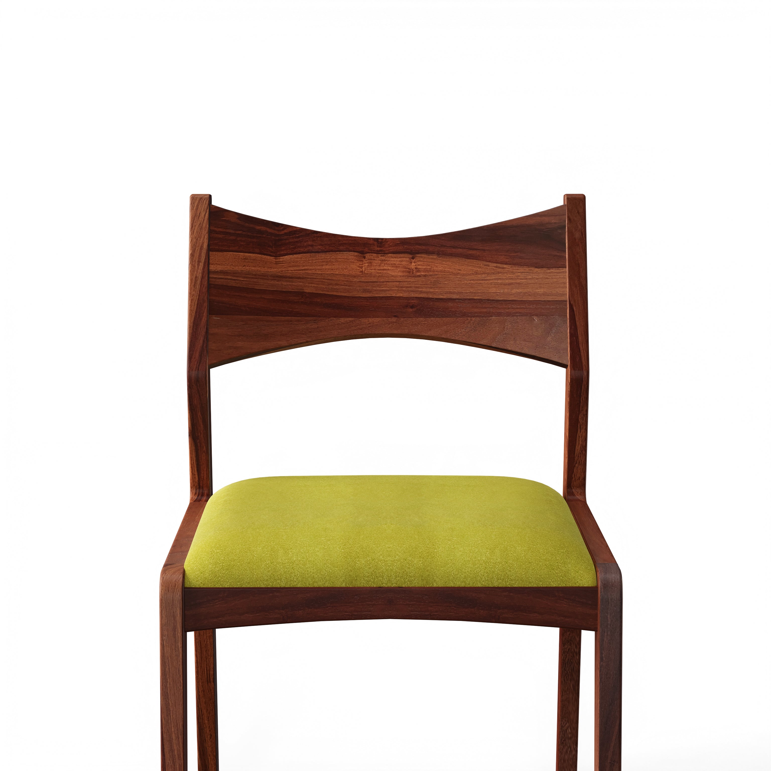 Manhattan Dining Chair - Harvest Sheesham Frame; Sarom Brittany 910 Ply & Foam Upholstery Seat / L:19’’ x B:20.5’’ x