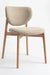 Maren Dining Chair 17 - Flaxen / Beech Wood and Upholstery / cms:- L:- 46 x W:- 56 x H:- 80 - Indoor Furniture