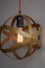 Matte Gold Lampshade Armillary Design 11" Pendant Light