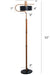 Meadows Floor Lamp - Black / Diameter: 10 Inches, Height: 4 Inches / Mild Steel, Exterior Color: Black - Lighting