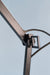 long arm black metal floor lamp