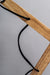 Mid-Century Essential Desk Lamp In Black Metal And Wood
